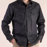 Nomad-raw-denim-shirt-made-with-Japanese-bamboo-denim-and-cotton-blend—custom-manufacturing-by-Denim-Apparels
