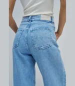 Ocean Wash Wide-Leg Jeans - Image 2